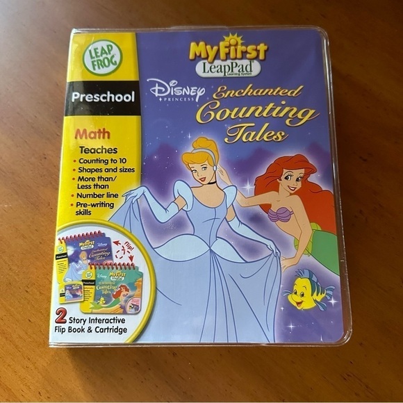 My First Leap-pad Disney Princess Enchanted Counting Tales Preschool Math Game - Picture 1 of 5